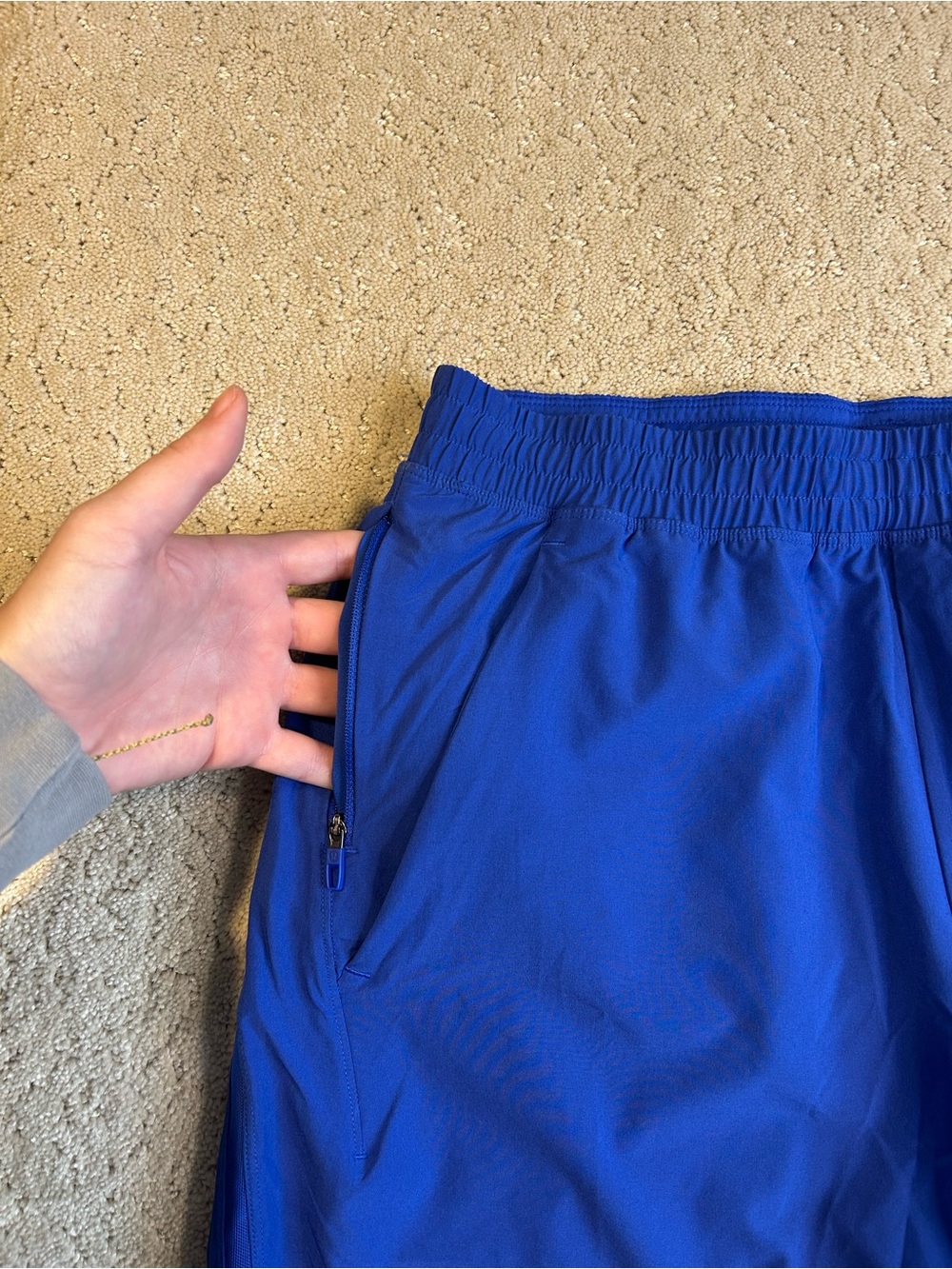 NWT Men’s Lululemon Pace Breaker Short 5” *LL Beach Ball Blue Size Medium - Picture 6 of 8
